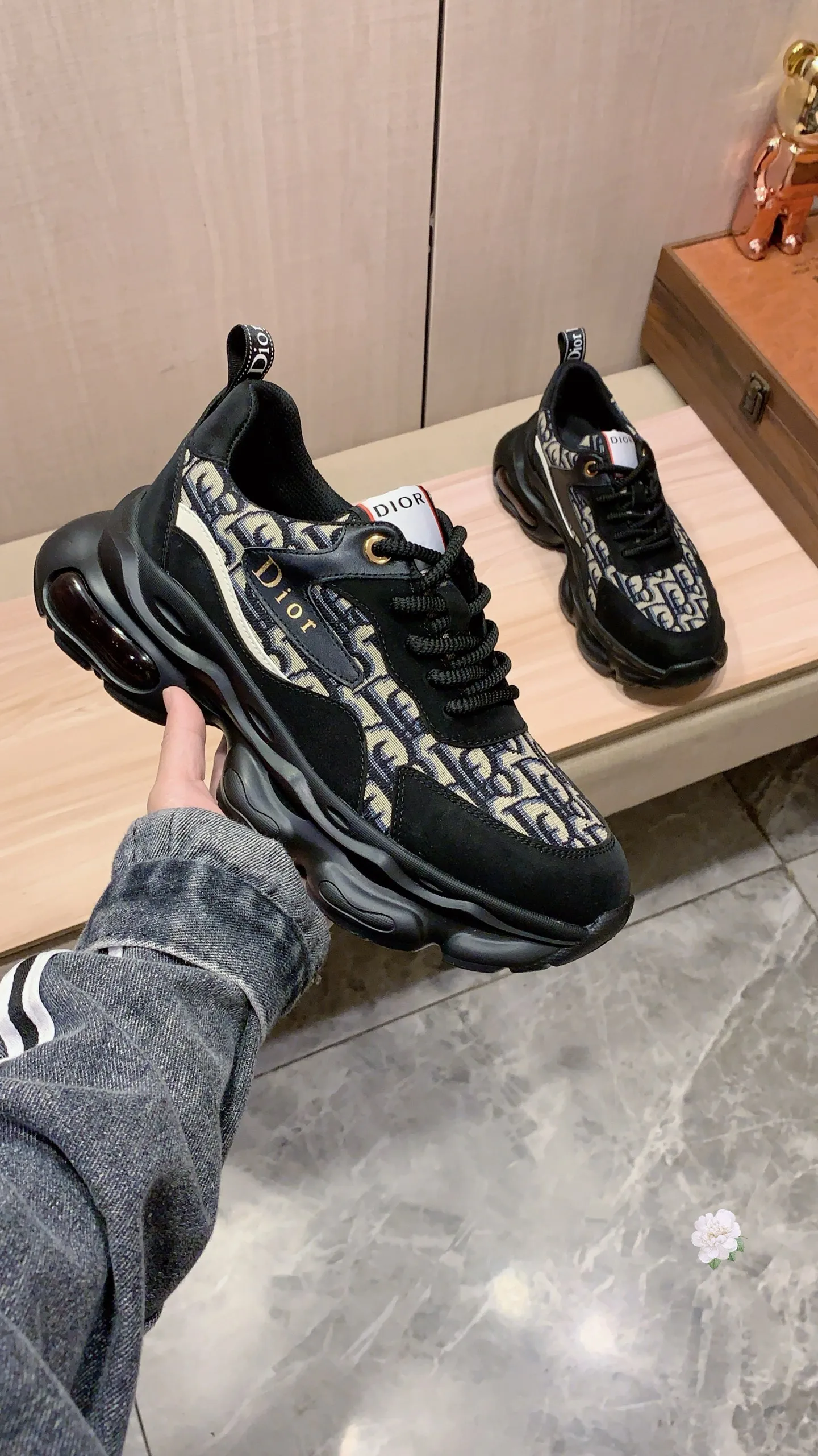Men's men's shoes💰460💰💰🎩🎩[Lightning][Lightning] "Dior DIOR*" latest • popular casual shoes, top brand [seduce] luxury ~ purchasing agency, top ~ quality. [Strong] The upper is made of imported breathable cowhide with material ➕ breathable sheepskin feet (•) and fine workmanship. The original stylish and stylish soft rubber wear-resistant and non-slip outsole is light and comfortable on the feet. The real thing looks better when photographed in person. 012: code: 38-44, 2️⃣ colors selected